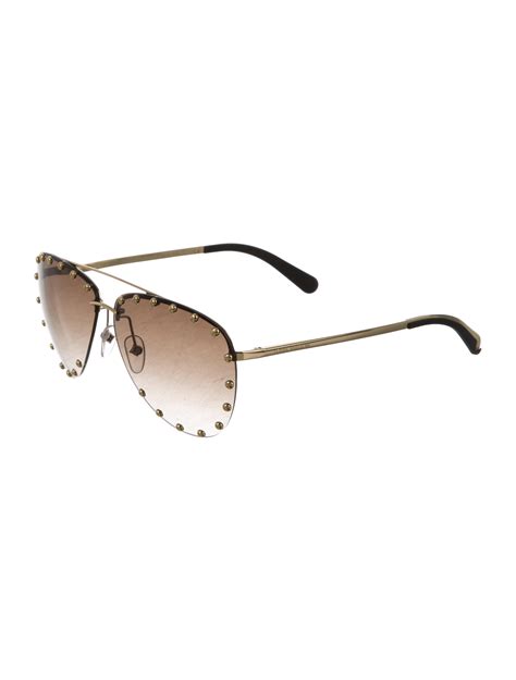 louis vuitton studded sunglasses.